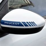 Pegatinas: Retrovisor Peugeot 2