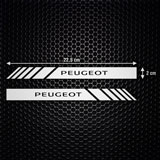 Pegatinas: Retrovisor Peugeot 4
