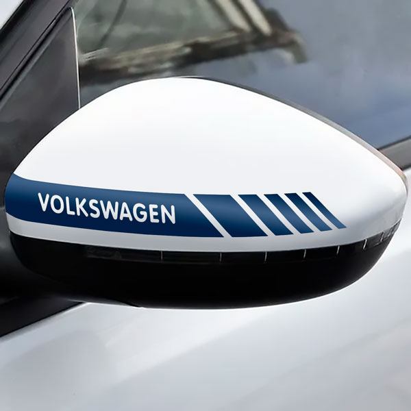 Pegatinas: Retrovisor Volkswagen