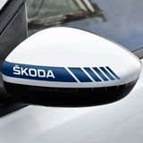 Pegatinas: Retrovisor Skoda 2