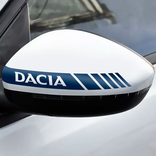 Pegatinas: Retrovisor Dacia