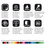 Pegatinas: Calavera Pirata 2