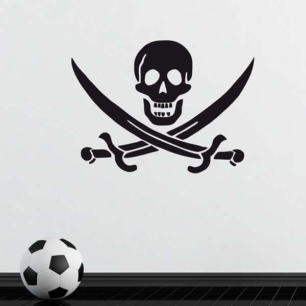 Pegatinas: Pirata John Rackham 0