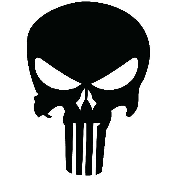 Pegatinas: The Punisher Dise&ntilde;o Vinilo Decorativo
