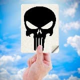 Pegatinas: The Punisher Dise&ntilde;o Vinilo Decorativo 4