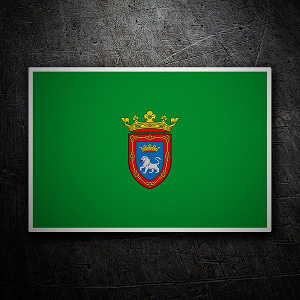 Pegatinas: Bandera de Pamplona 1