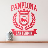 Vinilos Decorativos: Escudo Pamplona 2