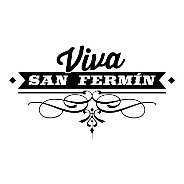 Vinilos Decorativos: Viva San Fermín