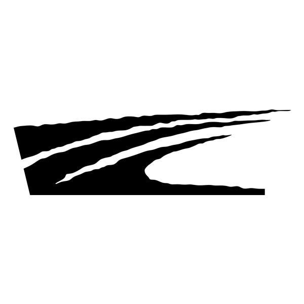 Pegatinas: Kit Adhesivos Laterales Ola para 4x4 2 Puertas