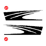 Pegatinas: Kit Adhesivos Laterales Camino para 4x4 4 Puertas 2