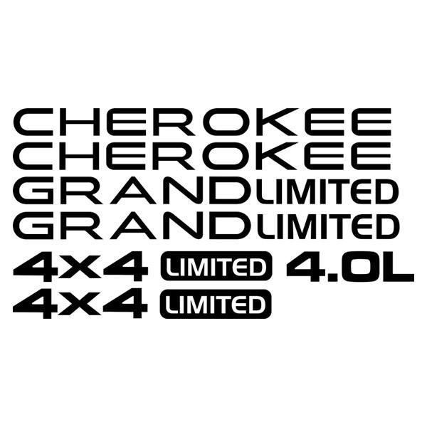 Pegatinas: Set 11X Cherokee Limited