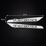 Pegatinas: Set 2X Bandas Laterales Renegade Tiras 2