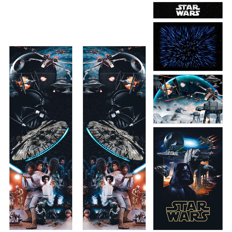 Pegatinas: Kit Máquina Arcade Star Wars