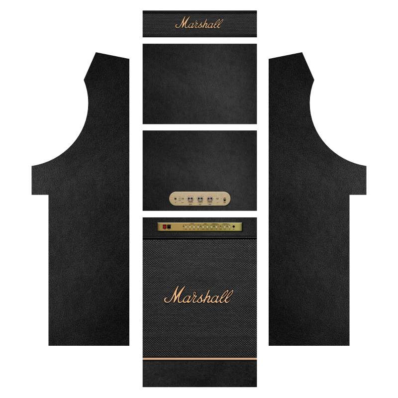 Pegatinas: Kit Máquina Arcade Marshall Amp