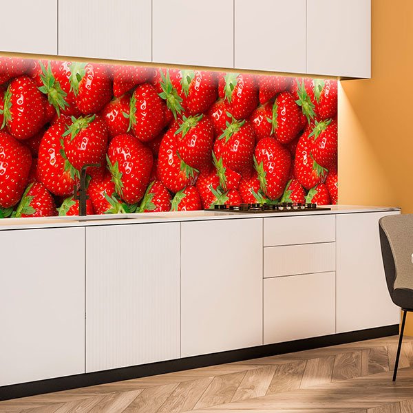 Fotomurales: Fresas frescas 0