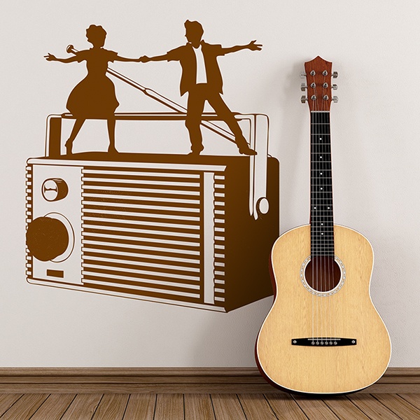 Vinilos Decorativos: Bailando sobre la radio