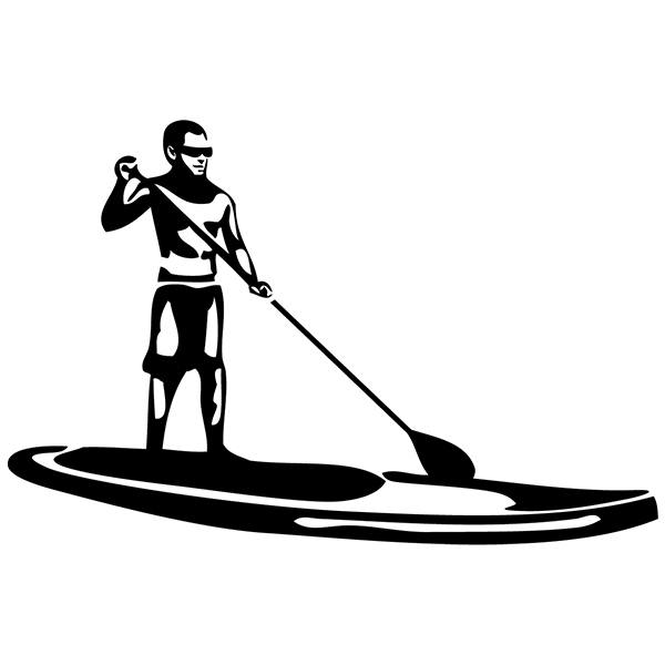 Pegatinas: Stand Up Paddle Surf