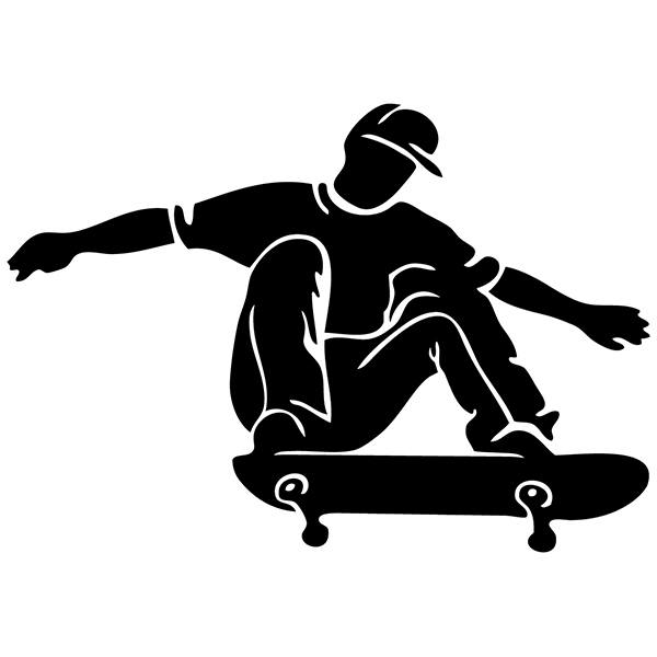 Pegatinas: Ollie Skate