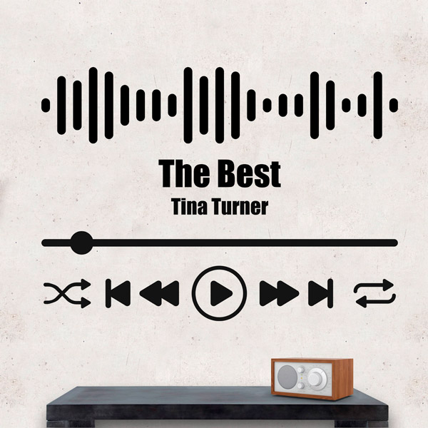 Vinilos Decorativos: The Best - Tina Turner