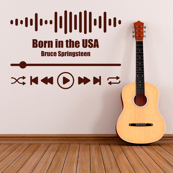 Vinilos Decorativos: Born in the USA - Bruce Springsteen