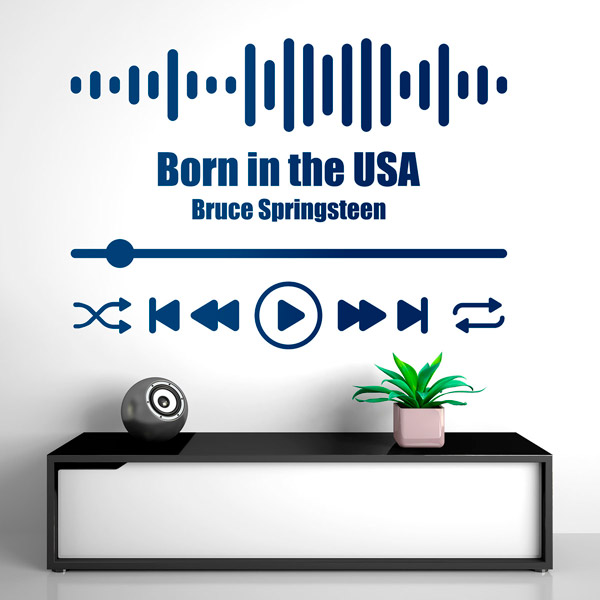 Vinilos Decorativos: Born in the USA - Bruce Springsteen