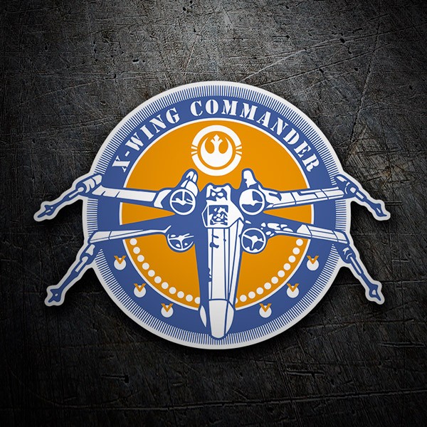 Pegatinas: X-Wing Commander