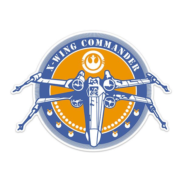 Pegatinas: X-Wing Commander