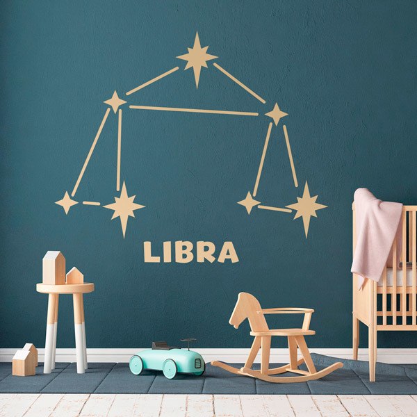 Vinilos Decorativos: Constelación Libra