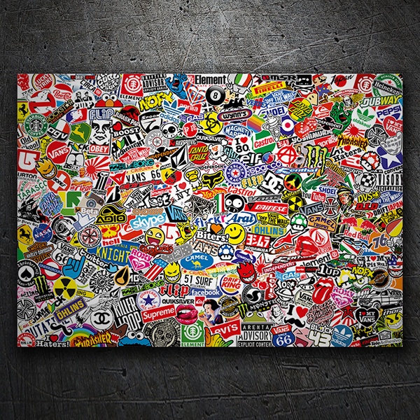 Pegatinas: Sticker Bomb XL