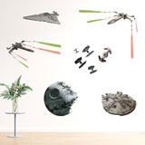 Vinilos Decorativos: Naves Clásicas de Star Wars 4