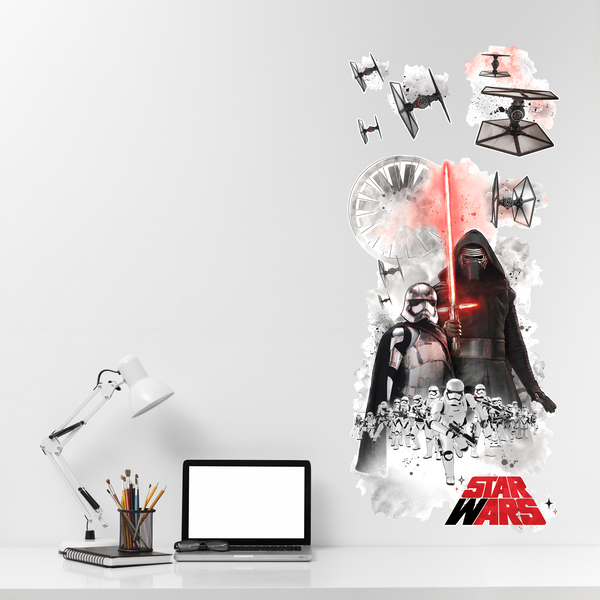 Vinilos Decorativos: Gran Vinilo Villanos Star Wars