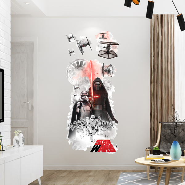 Vinilos Decorativos: Gran Vinilo Villanos Star Wars