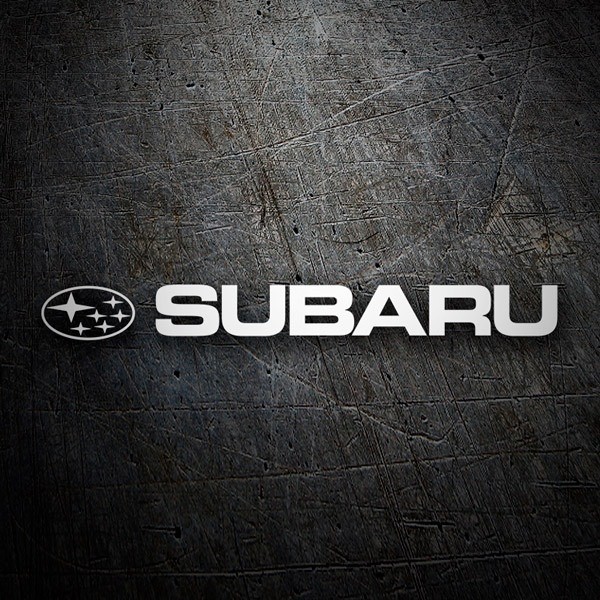 Pegatinas: Logotipo Subaru con Estrellas de las Pl&eacute;yades
