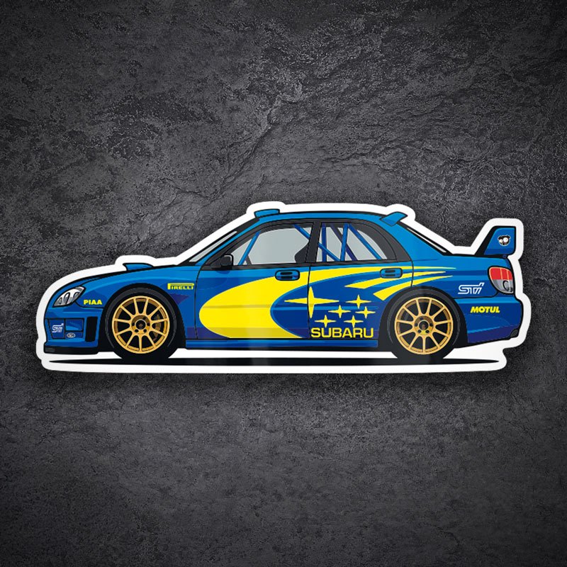 Pegatinas: Subaru Impreza WRC