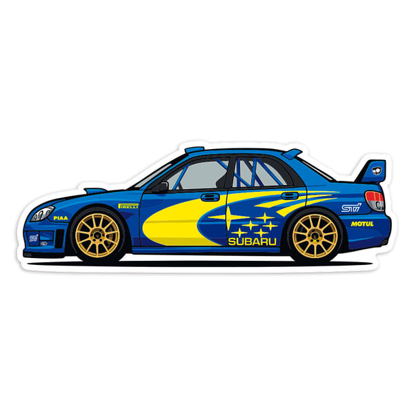 Pegatinas: Subaru Impreza WRC
