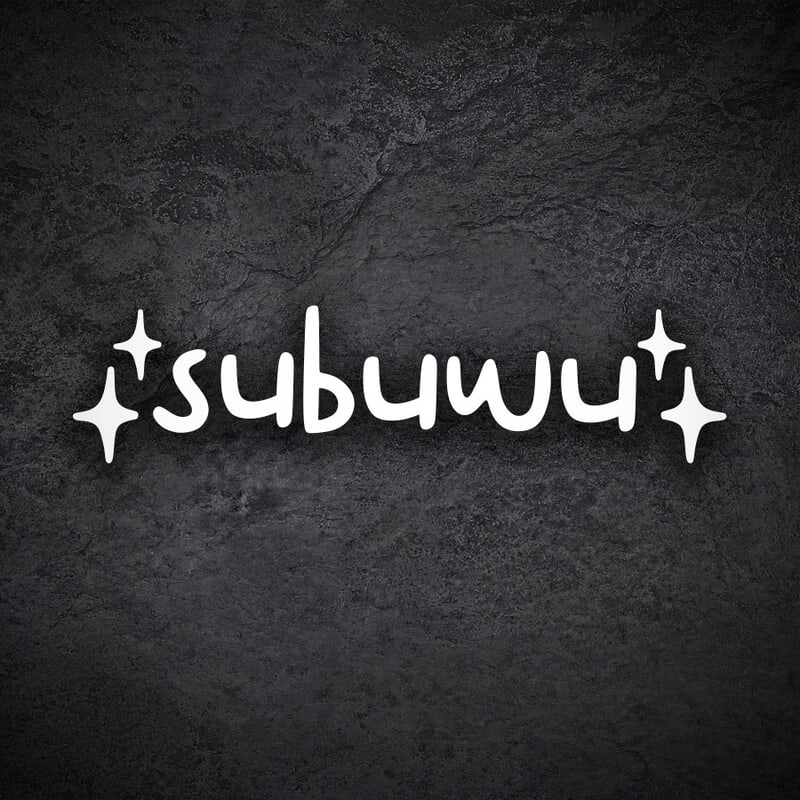 Pegatinas: Subuwu Fan Subaru