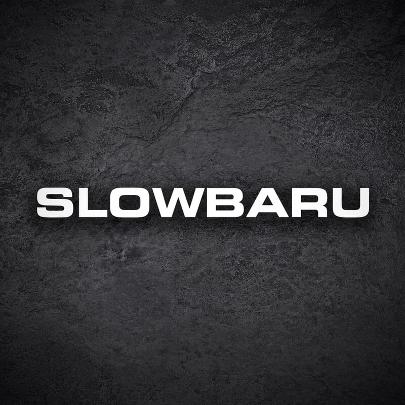 Pegatinas: Slowbaru Subie Life sin Prisas