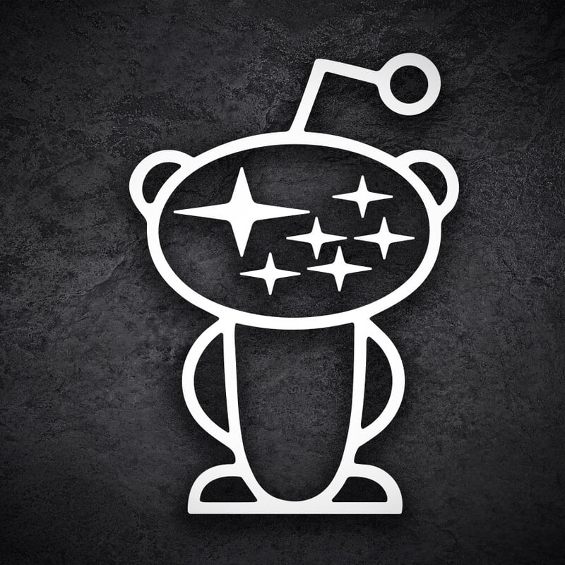 Pegatinas: Subaru Snoo Reddit para Subaristas