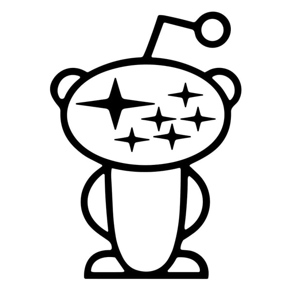 Pegatinas: Subaru Snoo Reddit para Subaristas