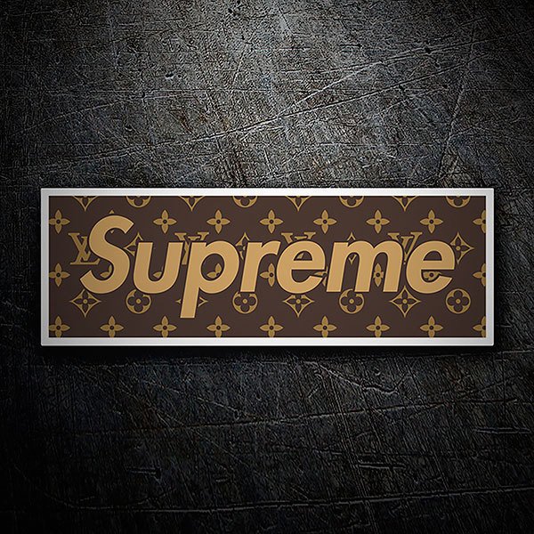 Pegatinas: Supreme Real