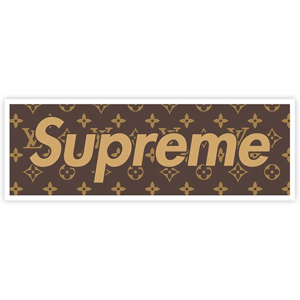 Pegatinas: Supreme Real
