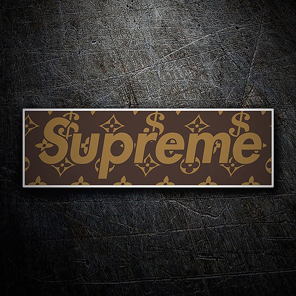 Pegatina Supreme Dolar Teleadhesivo Com