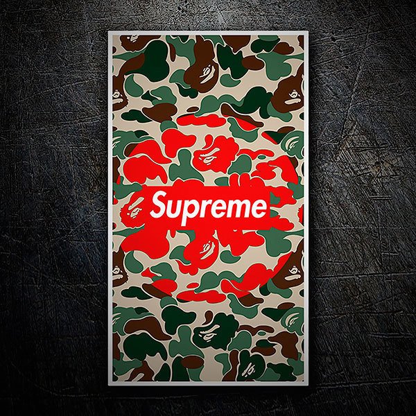 Pegatinas: Supreme militar