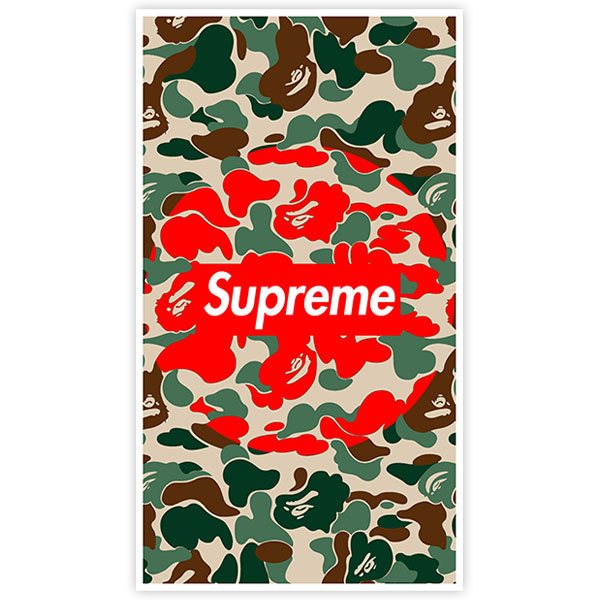Pegatinas: Supreme militar