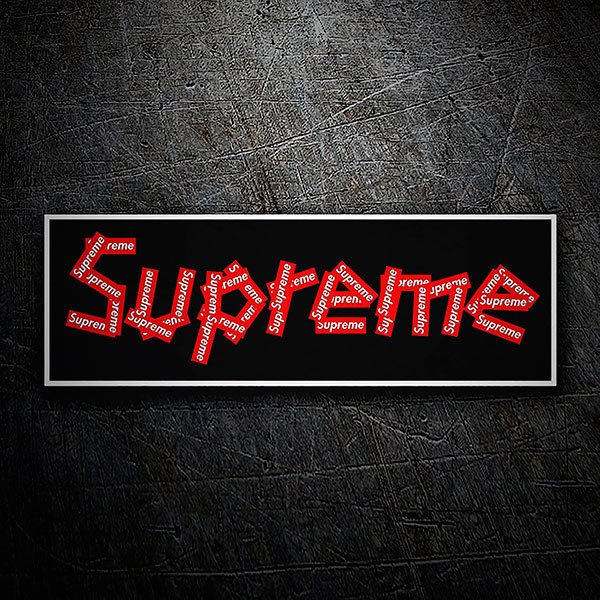 Pegatinas: Supreme collage