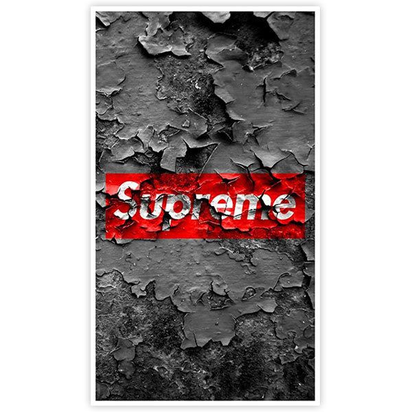 Pegatinas: Supreme pared