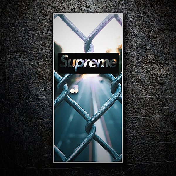 Pegatinas: Supreme valla