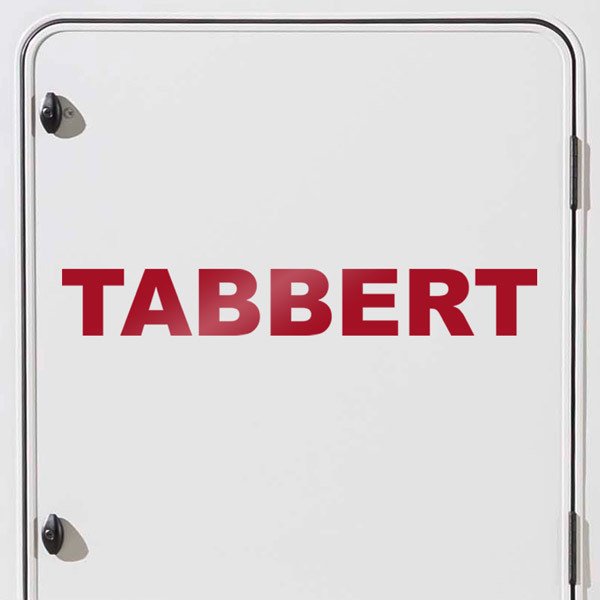 Pegatinas: Tabbert