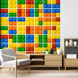 Vinilos Decorativos: Kit 49 azulejos de Lego para baño 4