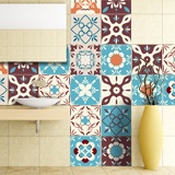 Vinilos Decorativos: Kit 48 azulejos retro para cocina 4